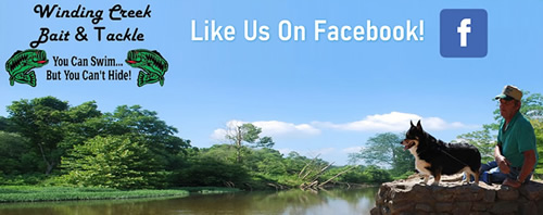 Follow Winding Creek Bait On Facebook