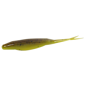 Zoom bait Super Fluke Jr. Soft Lure 102 mm Multicolor