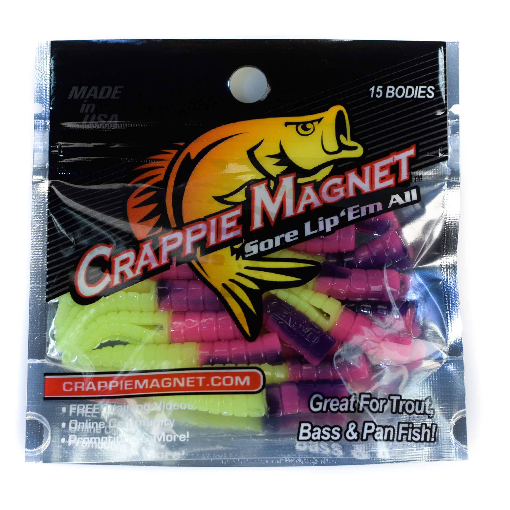 Leland Crappie Magnet 1.5 15ct Percy - Bass Fishing Hub