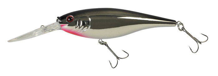 Berkley Flicker Shad, 9cm - Black Silver