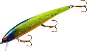 BOMBER Lures Long A Slender Minnow Jerbait Fishing Lure, Fruity