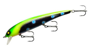 Bomber Long 15 a 15a Striper Barra Bass Crankbait Diving Lure Blue