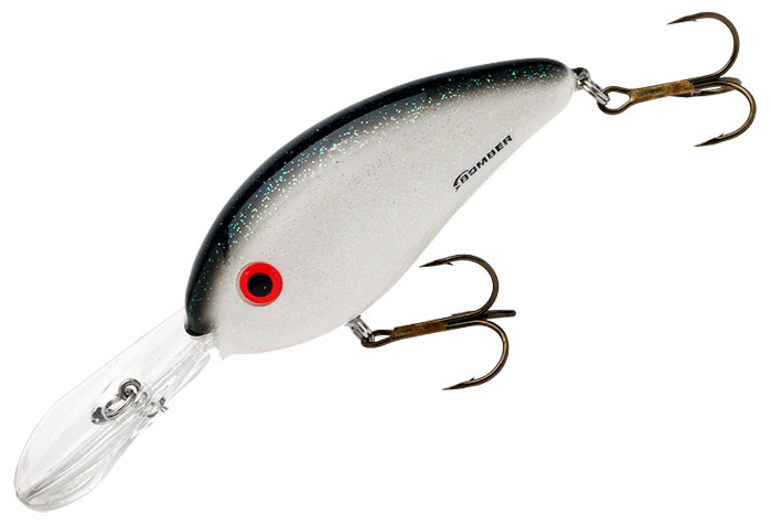 BOMBER FAT FREE SHAD JR - COLOR PEARL WHITE