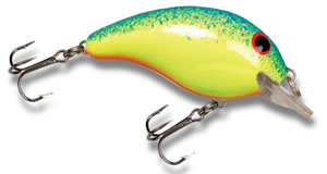 Bandit 100 Series Crankbait - Chrome/Black Back