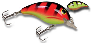 Vintage Bandit 100 Series Original Perch 2 Square Bill Crankbait