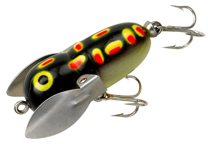 C Hines Heddon Style Crazy Crawler Lure in Chipmunk Color 