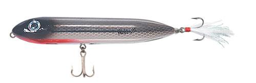 Heddon - Super Spook Jr. Bone / Feather Dressed