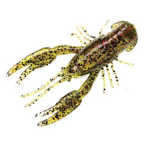 5 Packs New YUM CrawBug Finesse Craw 2.5" Watermelon/Red Flake YCRB202