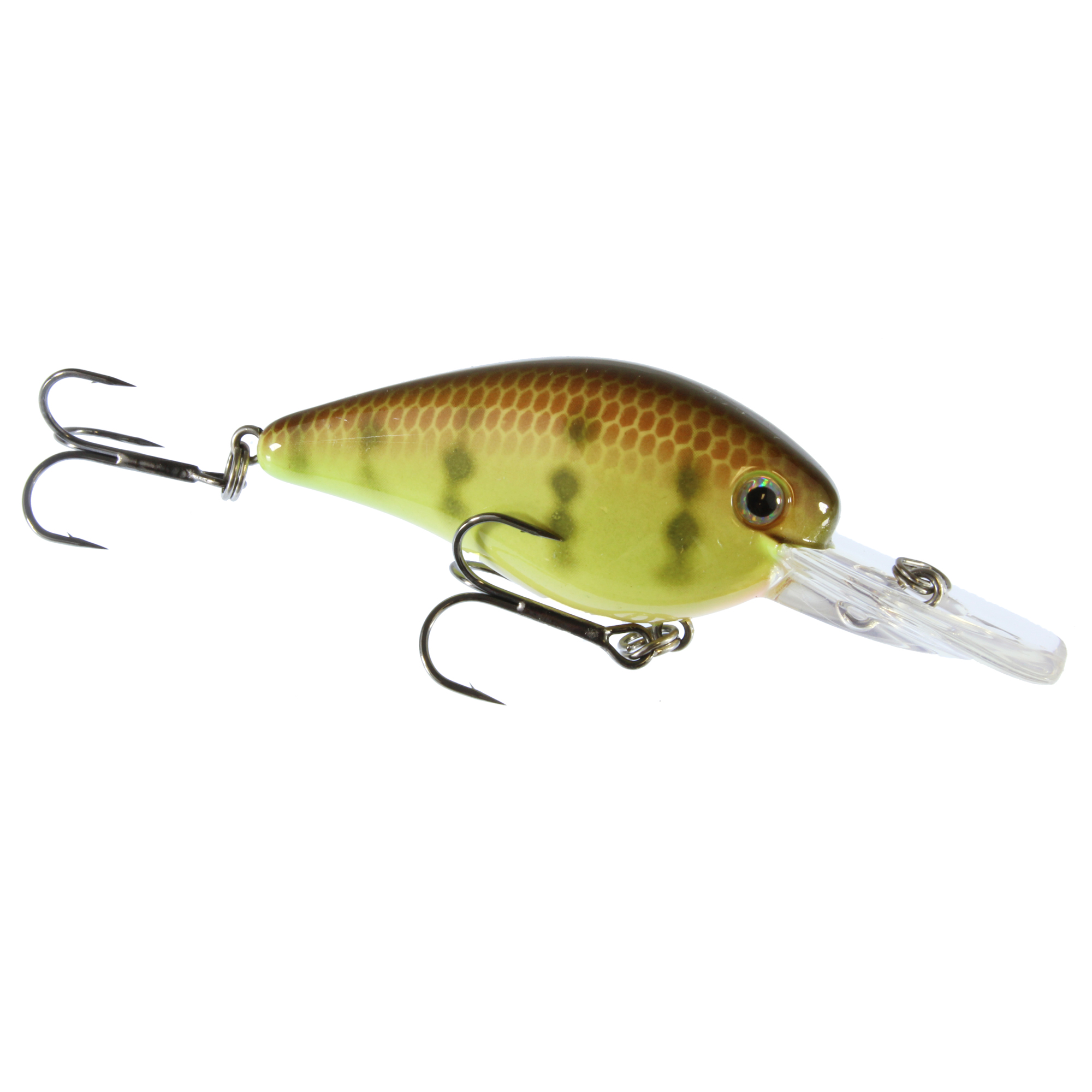 Strike King KVD Square Bill 2.5 / Chartreuse Perch