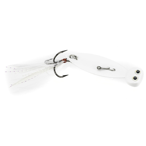 Luhr Jensen White Feather Fishing Pet Spoon - Versatile/Multi-Species  Design at Outdoor Shopping