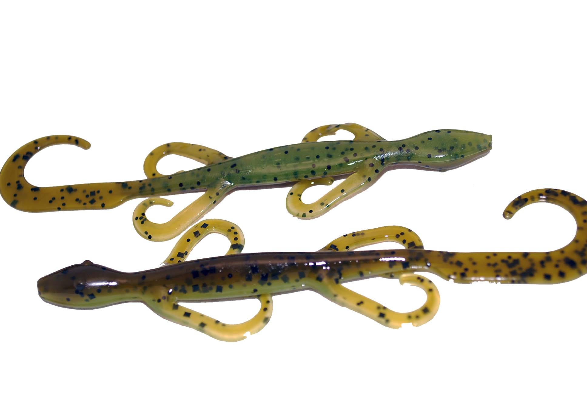 East Rain Glitter Lizard Swimbait Salamander Soft Bait with Long